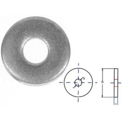 ARANDELA PLANA DIN9021 ZINC...