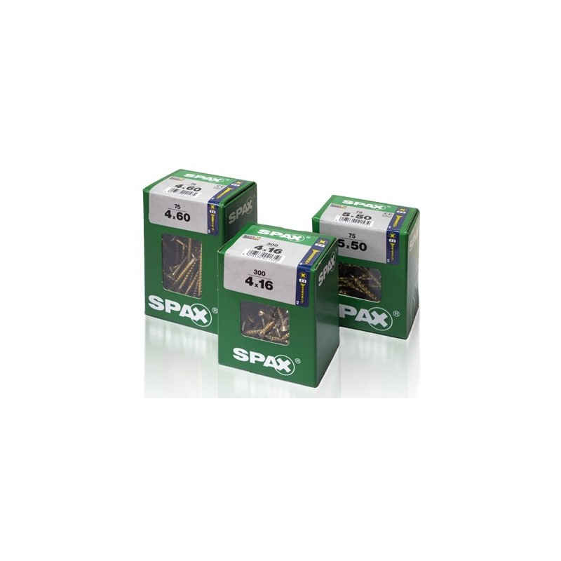 TIRAFONDO WIROX T20 3,5X 35 SPAX CAJA 1000U