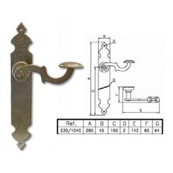 JUEGO MANIVELA ANTICUARIO...