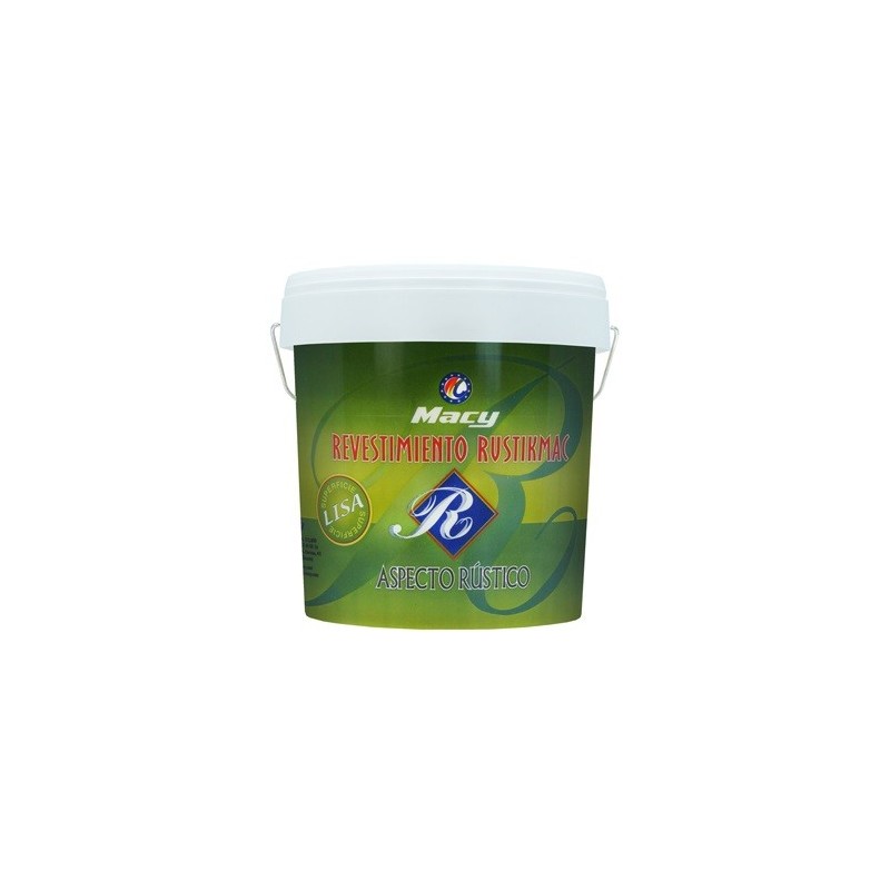 PINTURA PLASTICA MACY RUSTIKMAC LISO 4L