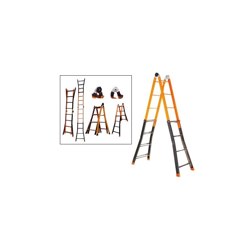 ESCALERA TELESCOPICA 3,8MT  232070