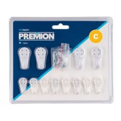 GANCHO PARED 12PZAS....