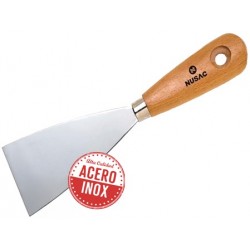 ESPATULA MANGO MADERA 30mm...