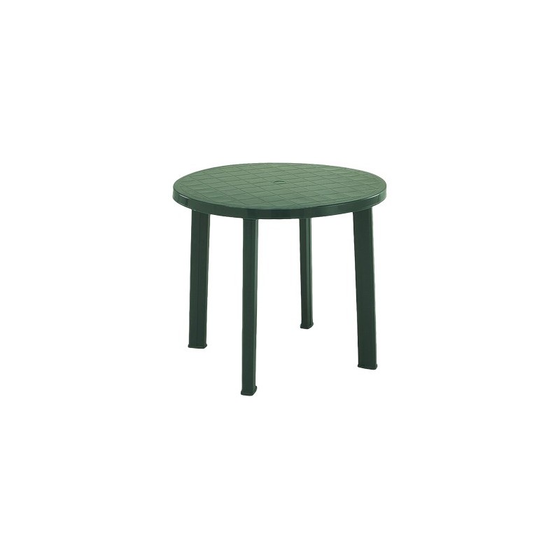 MESA JARDIN REDONDA  90 CM VERDE   TONDO