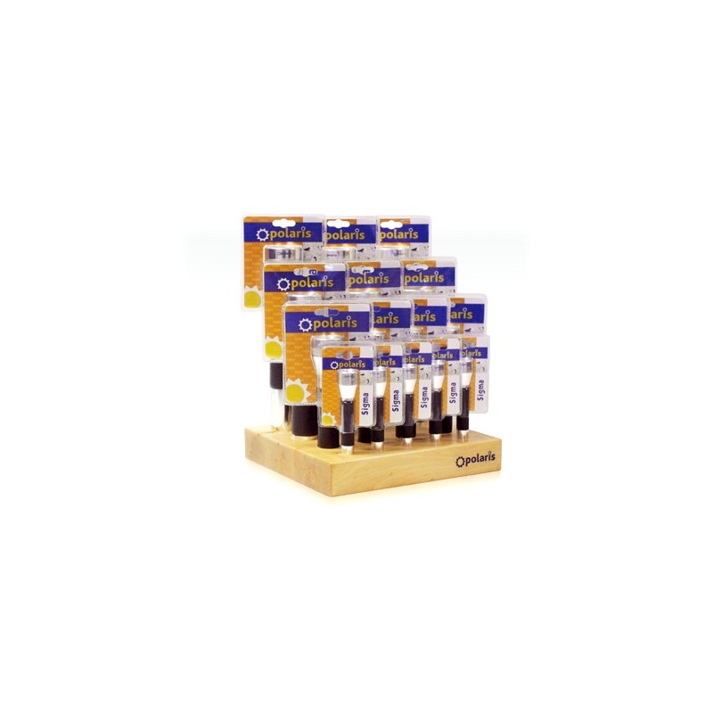 LINTERNA METALICA BRIXO SIGMA-EXPOSITOR 15 U.