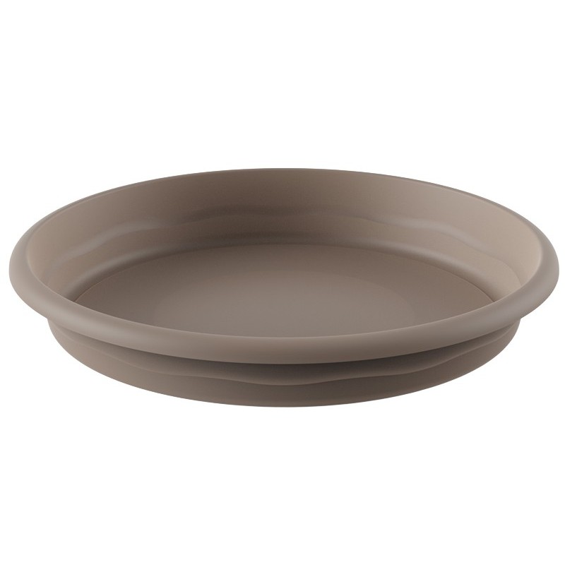 PLATO REDONDO TERRA 26CM (M30) 7426 TAUPE