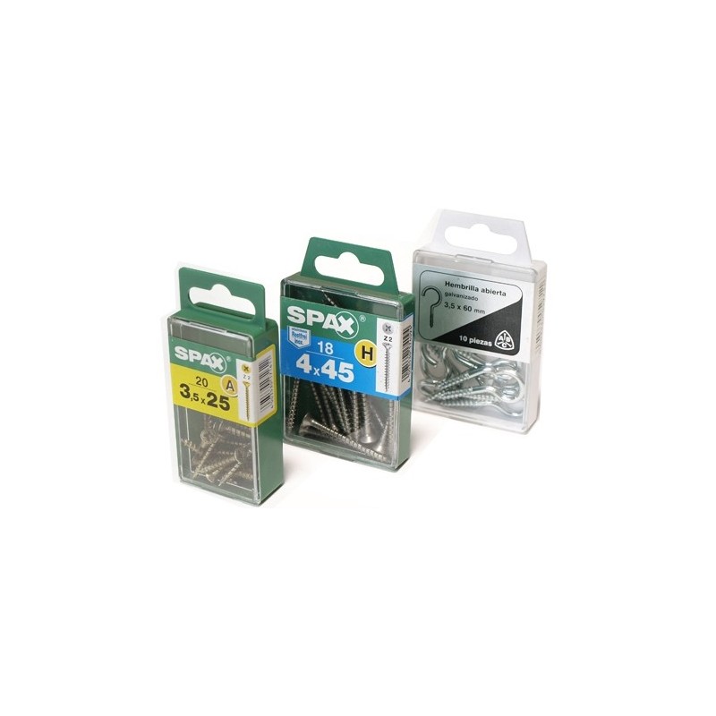 TIRAFONDO YELLOX C/P Z2 3,5X 50 BLISTER 20U S