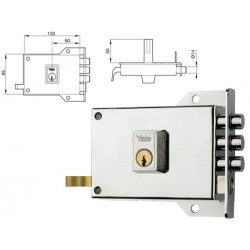 CERRADURA YALE 7 YL6HN DR