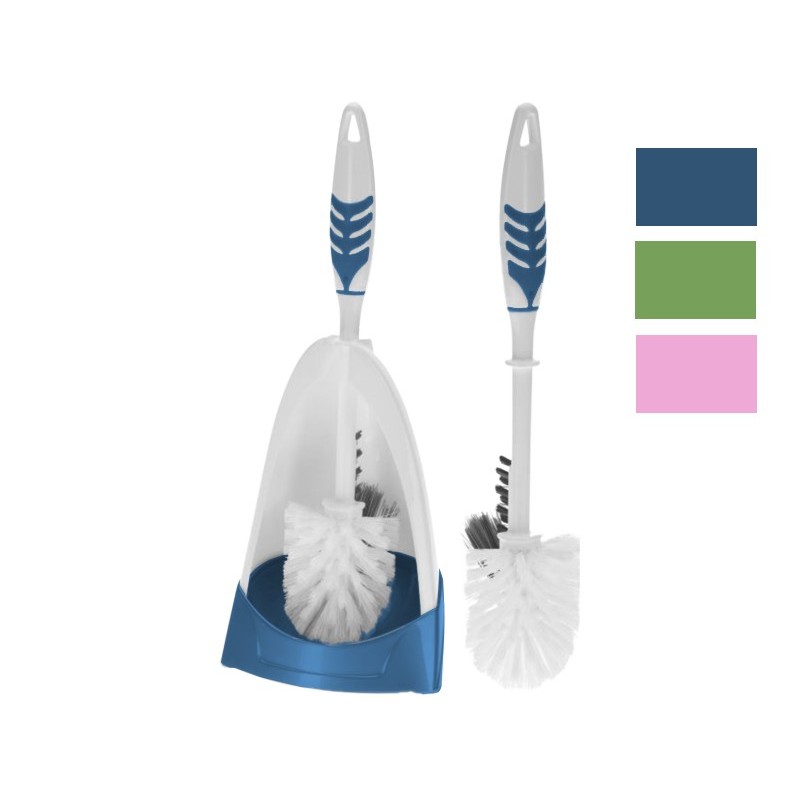 PORTAESCOBILLA WC PLASTICO 3ASS  010000330 PROMO