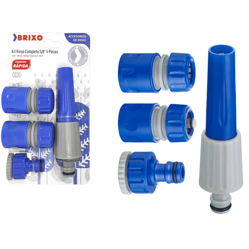 KIT RIEGO LANZA 5/8 4 PIEZAS  801488