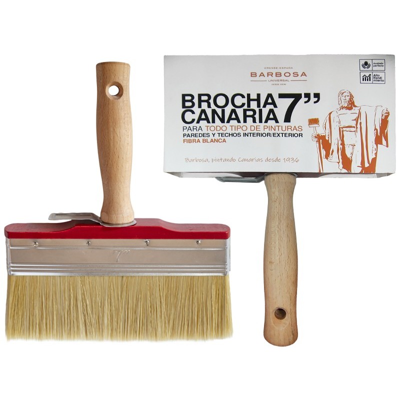 PINCELETA GUANCHE 6" C/BLANCA 03651 M/MAD BARBOSA