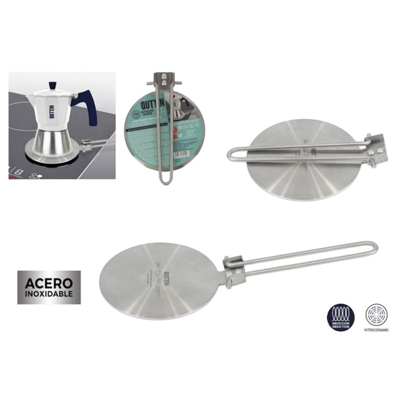 DIFUSOR ADAPTADOR INDUCCION 14 CM. QUTTIN