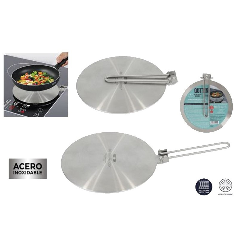 DIFUSOR ADAPTADOR INDUCCION 24 CM. QUTTIN