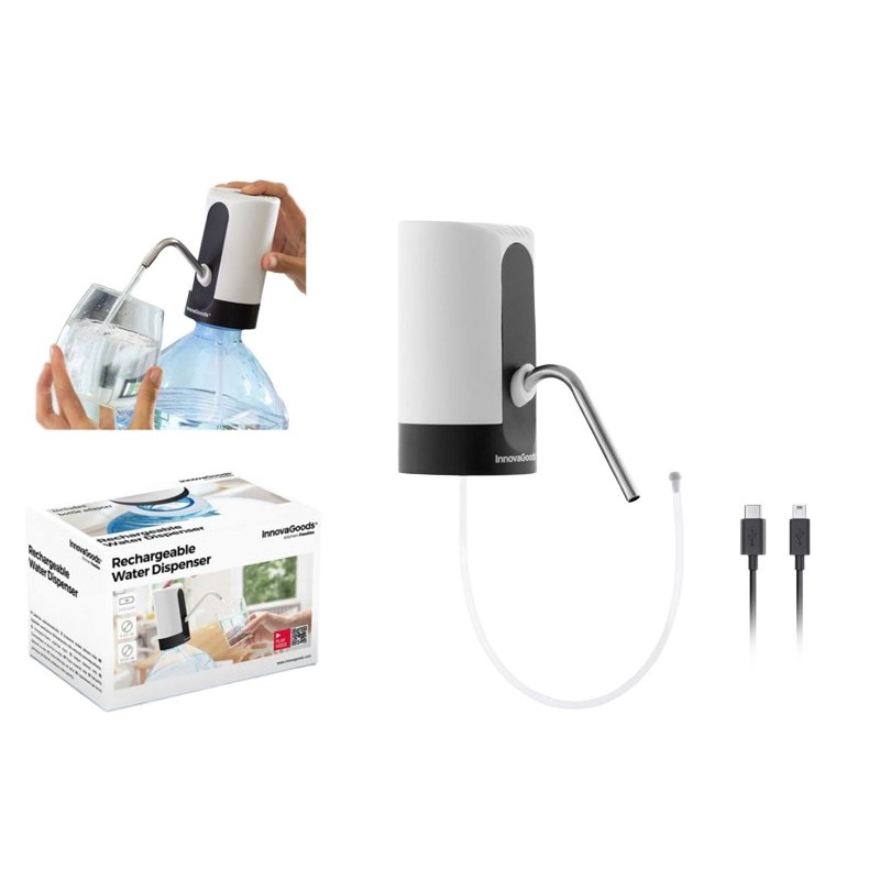 DISPENSADOR AGUA AUTOMATICO RECARGABLE