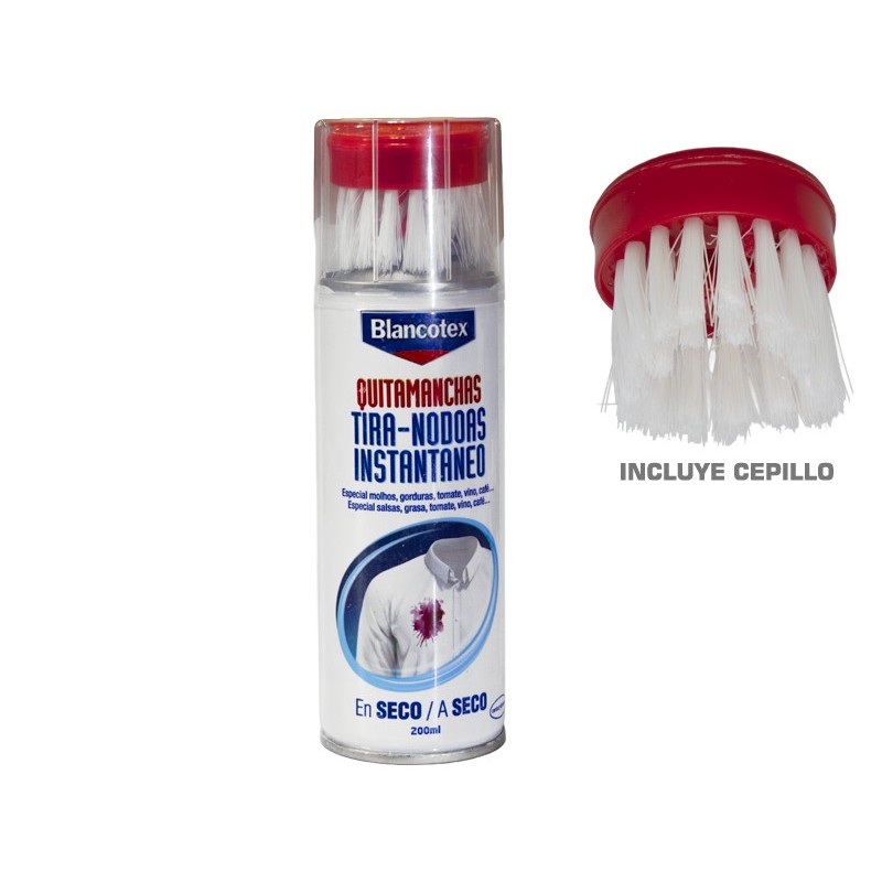 QUITAMANCHAS BLANCOTEX SPRAY SECO 200ML.