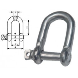 GRILLETE RECTO GALV. 1"1/8...