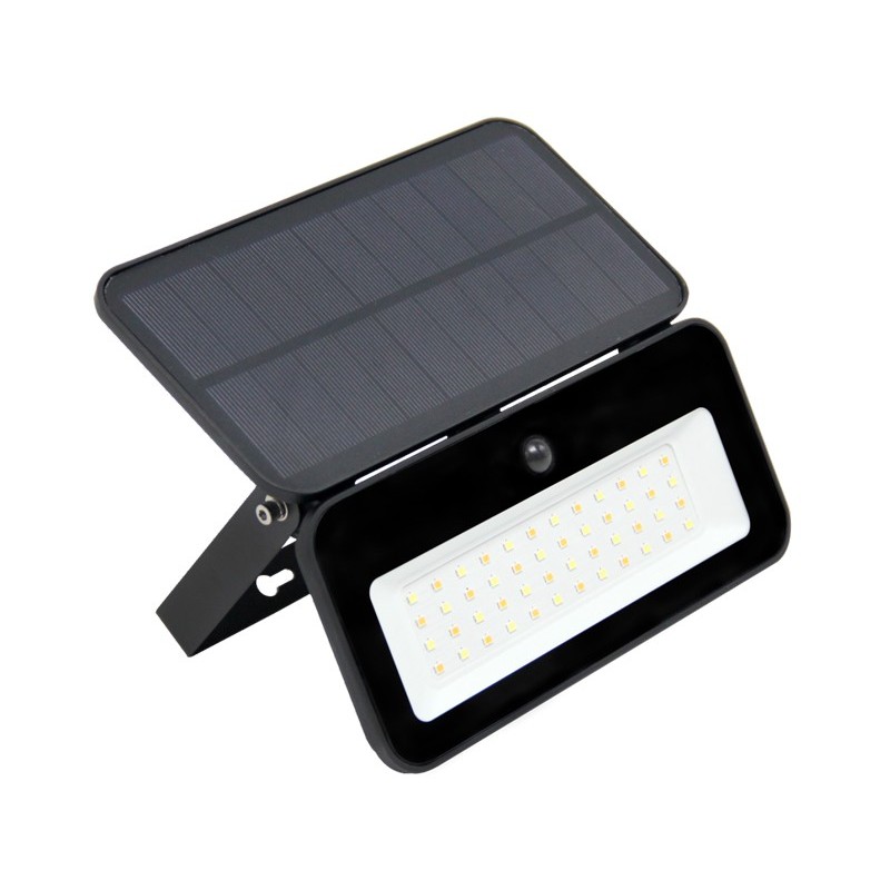 FOCO SOLAR APLIQUE EXTRAPLANO CON SENSOR 5V 30W 193x97XMM 801499