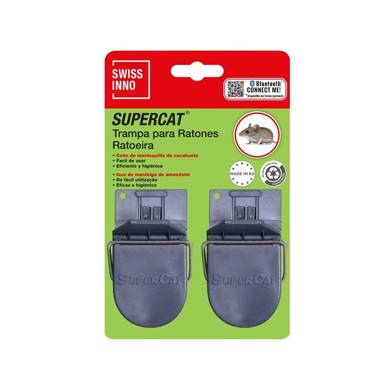 TRAMPA SUPERCAT RATONES BLISTER 2 UNIDADES