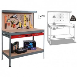 BANCO TRABAJO 120x60x155 CM...