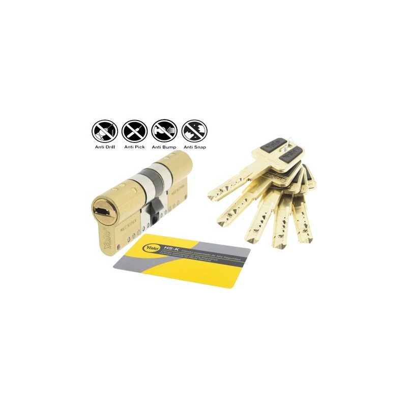 CILINDRO YALE HSKMD3010L3 AK3