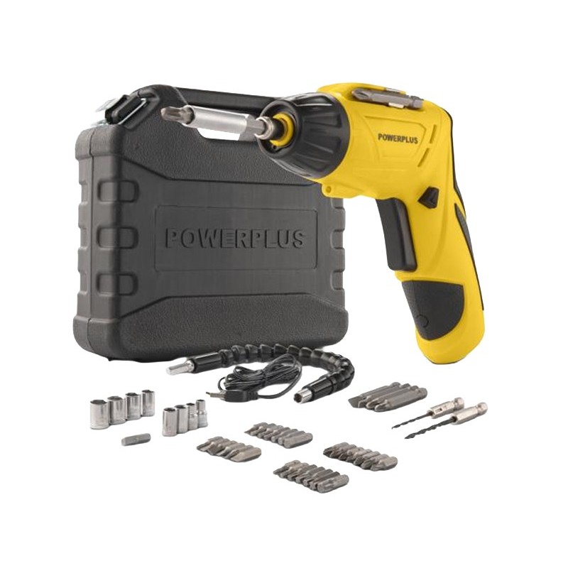 ATORNILLADOR 4V - BATERIA 1,3AH POWX00406 POWERPLUS