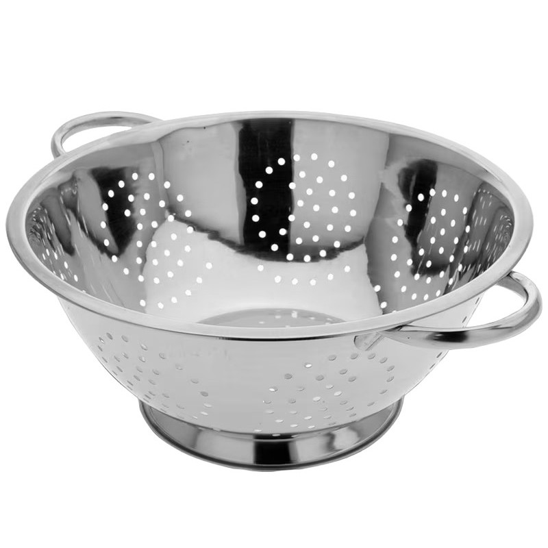 COLADOR INOX GIGANTE 29 CMS C/ASA A12500015