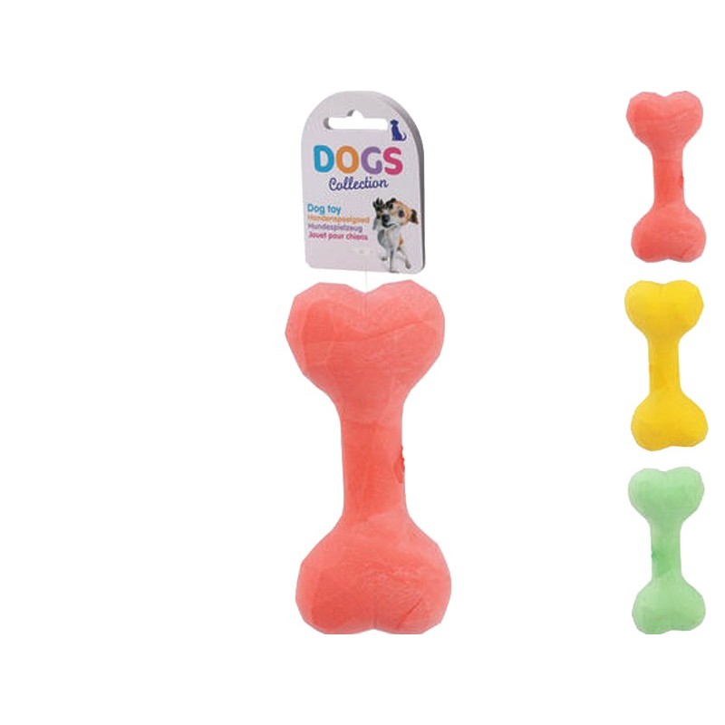 JUGUETE PERRO HUESO 16.5 CMS. 348000610