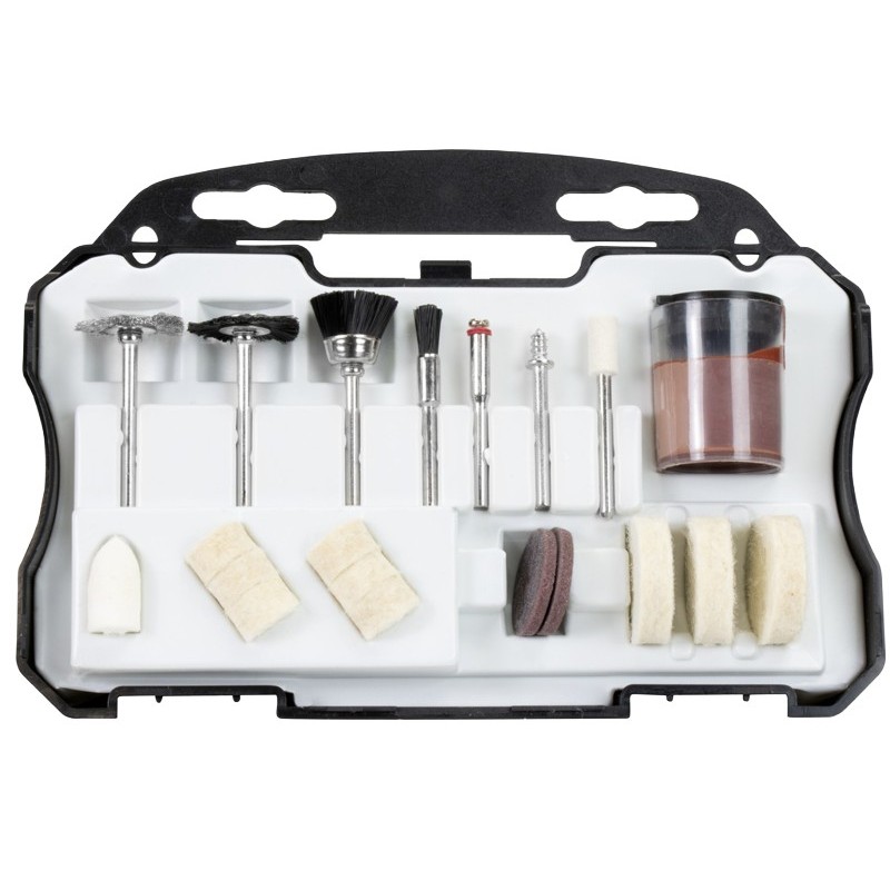 ACC.SET 20PZ LIJADO M.DRIL 130 1.2329