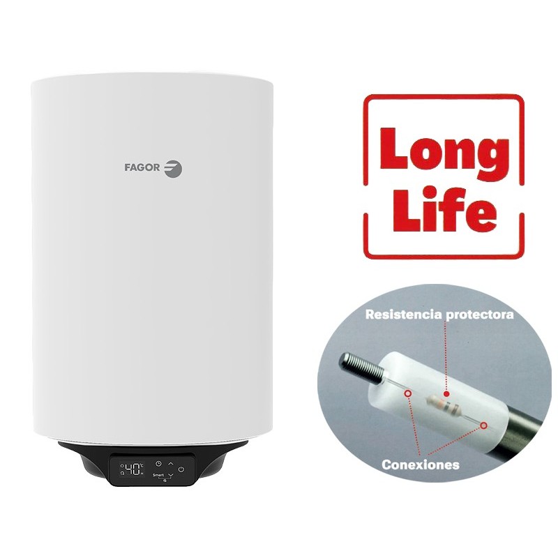 TERMO ELECTRICO FAGOR RD-50 LONG LIFE 7TEFA0006 VERTICAL