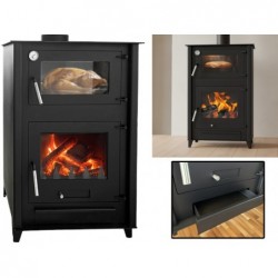 ESTUFA LEÑA ETNA  CON HORNO...
