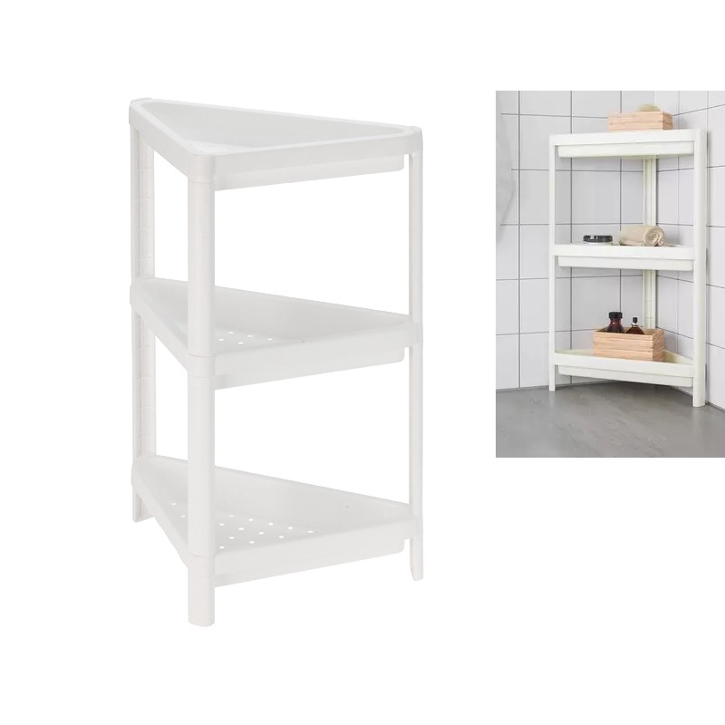 PROMO-ESTANTE ESQUINERO PVP BLANCO 3 EST. 009000030