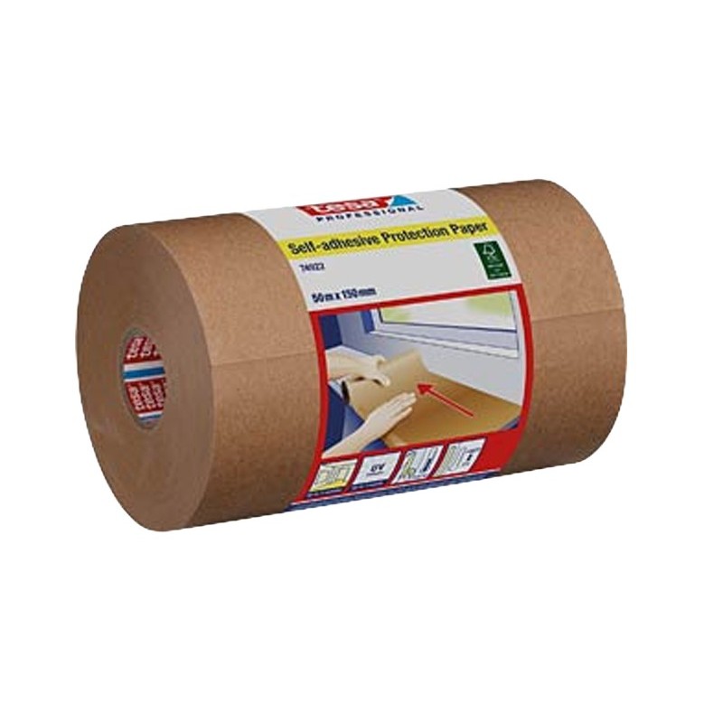 PAPEL PROTECCION ADHESIVO TESA 10MTX66CM 74922