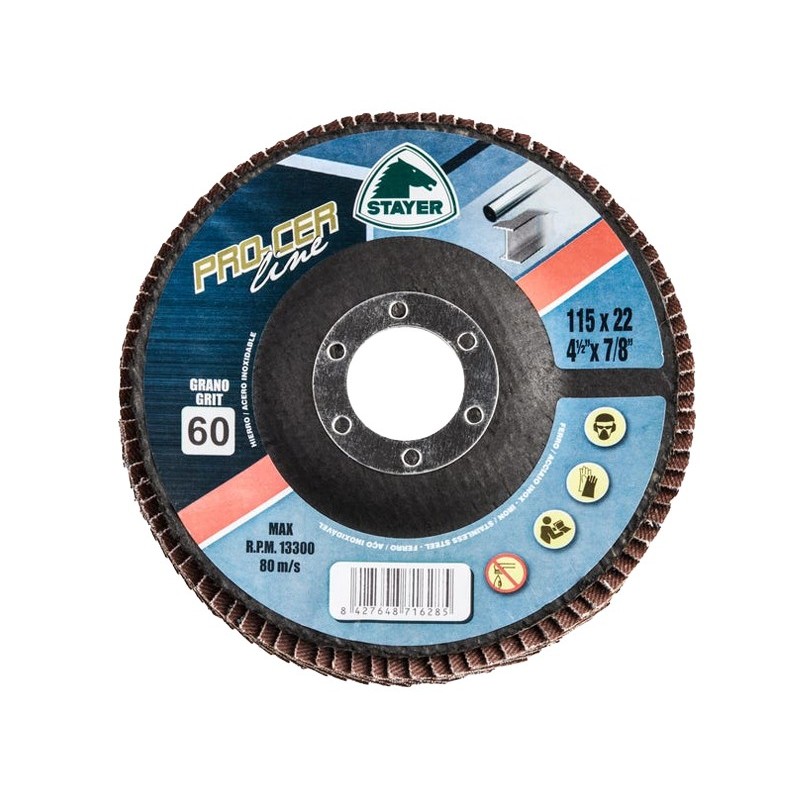 DISCO LAMINAS GRINDING 115 Z80 HIERRO-ACERO