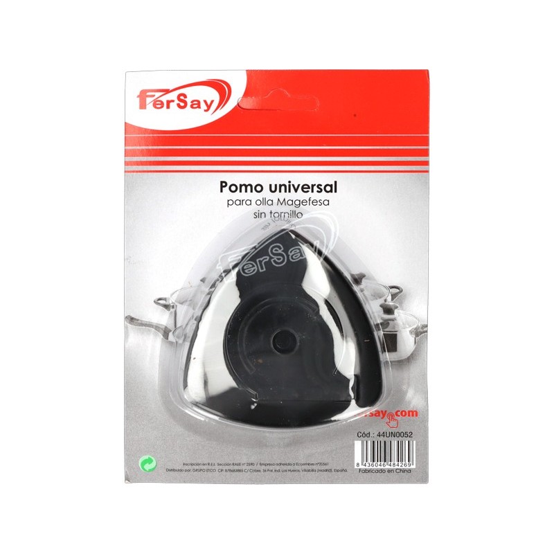 POMO OLLA PRESION SIN TORNILLO FERSAY